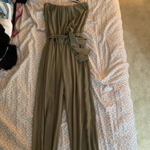 Flowy Green Jumpsuit